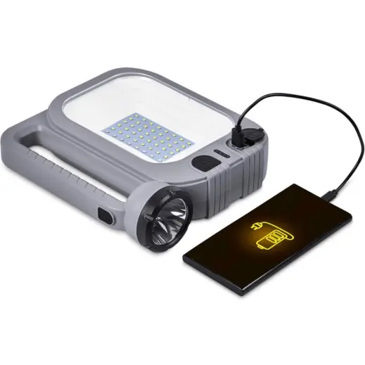 Swiss Cougar Hanoi Solar Lantern & Power Bank - Main